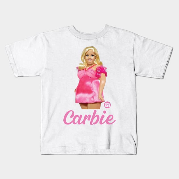 carbie Kids T-Shirt by toddgoldmanart